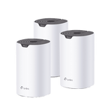 Kit 3 Routers Inalámbricos MESH Interior para Hogar / Doble Banda Wi-Fi 5 AC1900 Mbps / 3 Puerto Gigabit WAN/LAN / 3 Antenas Internas / Administración Mediante la App Deco (iOS, Android)