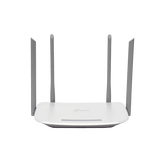 Router Inalámbrico ISP doble banda AC, 2.4 GHz y 5 GHz Hasta 1167 Mbps, 4 antenas externas omnidireccional, 3 Puertos LAN 10/100/1000 Mbps, 1 Puerto WAN 10/100/1000 Mbps