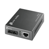 Convertidor Fibra Óptica Multimodo / 1 Puerto RJ45 10/100 Mbps / Puerto Fibra Óptica SC 100 Mbps / Hasta 2 Km / Plug and Play