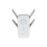 Repetidor / Extensor de Cobertura WiFi AC, 2600 Mbps, doble banda 2.4 GHz y 5 GHz, con 1 puerto 10/100/1000 Mbps, 4 antenas externas