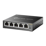 Switch Escritorio Easy Smart de 5 puertos 10/100/1000 Mbps / IGMP para Vigilancia / Calidad en el Servicio (QoS) / Gestión GUI