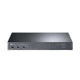 Switch PoE+ No Administrable De Escritorio 11 Puertos / 8 puertos 10/100 Mbps PoE af/at Inteligiente / Presupuesto 124 W / Hasta 250 metros
