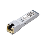 Transceptor mini-GBIC SFP+ RJ45 / Admite 10GBASE-T, 5GBASE-T, 2.5GBASE-T, 1000BASE-T y 100BASE-TX / Distancia Hasta 30 metros / Conector RJ45 (10G)
