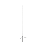 Antena base UHF, fibra de vidrio ajustable, rango de frecuencia 406 - 512 MHz