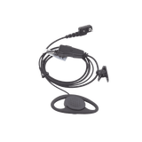(PTE-160N H04) Mic de solapa con auricular de gancho de HYTERA TC320/1688