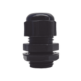 Conector Plástico Negro Tipo Glándula para Rosca NPT 1/2"