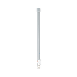 Antena Omnidireccional, mayor distancia de transmisión y recepción de señal en 360º, Doble banda de 2.4 / 5 GHz, Ganancia de 9 dBi, Conector N-macho, Adecuada para entornos exigentes