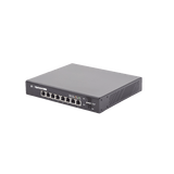 Switch EdgeMAX Administrable de 8 Puertos Gigabit con PoE+/PoE Pasivo 24V + 2 Puertos SFP, 150 W