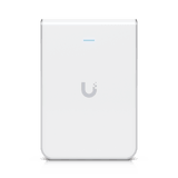 Access Point UniFi U6 In Wall/Montaje p/pared, WIFI 6 2.4 Y 5 Ghz, hasta 5.3 Gbps, 1 pto PoE In, 4 ptos secundarios (1 PoE Out)