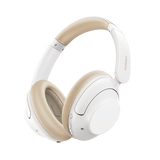 AudífonosInalámbricos | HiTune Max5 | Bluetooth | 3.5mm | Sonido Hi-Res | CancelaciónActiva de Ruido (ANC) de hasta 43dB | Autonomía de 90 horas | Diseño Ajustable| Almohadillas Suaves | Color Blanco.