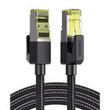 Cable Ethernet Cat7 CLASSâ… F/FTP Redondo con Malla de Nylon 2 Metros
