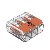 Conector Compacto para 1 Cable de Entrada 2 Cables de Salida / Cables Compatibles 28AWG-12AWG