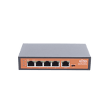 Extensor PoE / Entrada hasta 90 W / 4 puertos Gigabit PoE salida 802.3 af/at / Extensor PoE hasta 250 m / No administrable