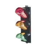 Semáforo / Señalización Rojo, Verde y Amarillo / Diametro 200mm / LED / 110vca.