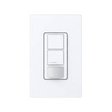 (XCT) Apagador doble con sensor de presencia, ideal para salas de entretenimiento, conferencia, etc.
