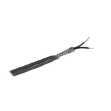 Carrete de 305 mts. cable blindado ROHS con 2 hilos calibre 26 AWG, Rojo y Negro.