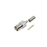 Conector BNC Hembra de anillo plegable para cable LP-195, LP-142, RG-58/U, RG-142/U.