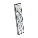 Lector ultra delgado de proximidad con teclado, capacidad de lectura de tarjetas ROSSLARE y HID, 125 Khz