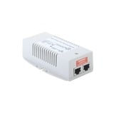 Inyector POE Para Aplicación Solar, Entrada 10-15 Vcc, Salida en 56 Vcc, 802.3 af/at, 10/100/1000 Mbps, Hasta 35 Watts